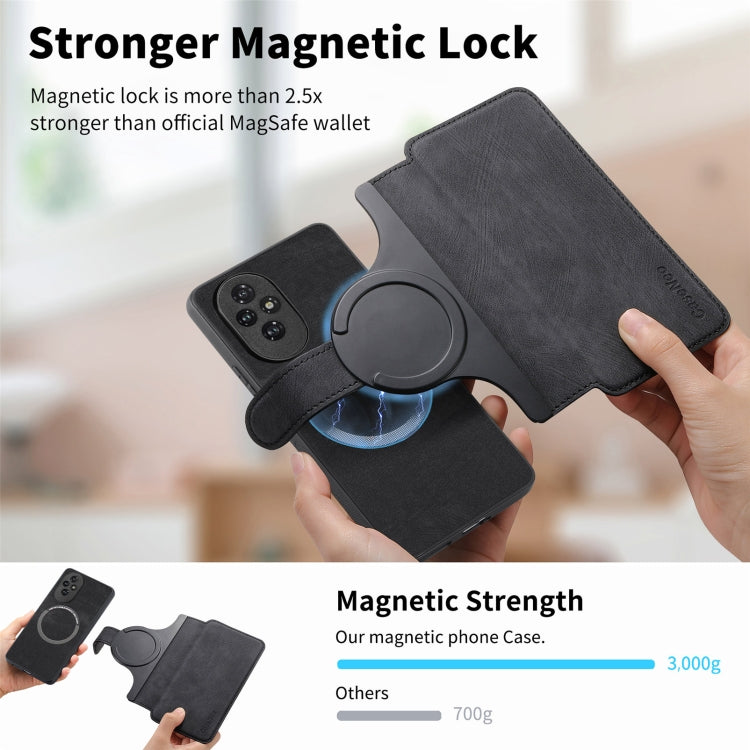 For Honor 200 CaseNeo MagSafe RFID Anti-theft Retro Leather Phone Case