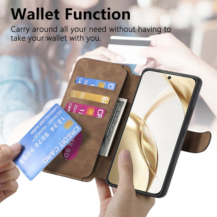 For Honor 200 CaseNeo MagSafe RFID Anti-theft Retro Leather Phone Case