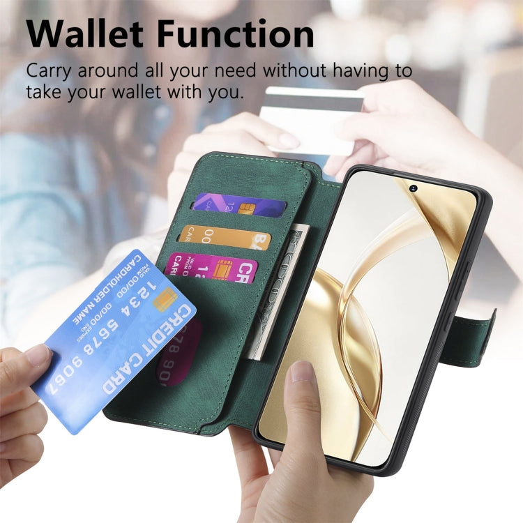 For Honor 200 CaseNeo MagSafe RFID Anti-theft Retro Leather Phone Case