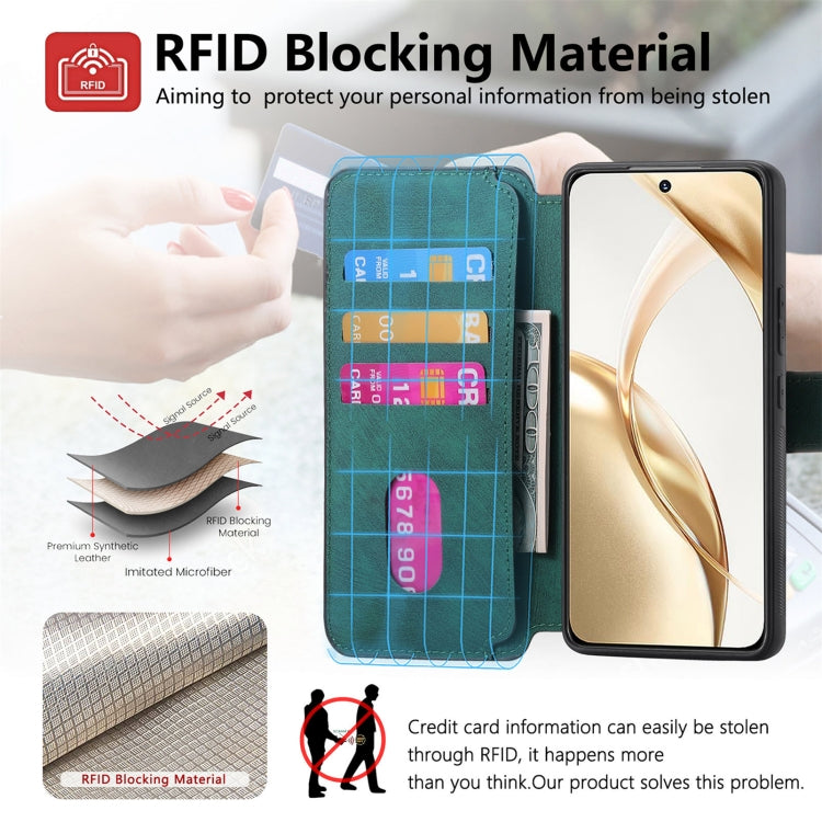 For Honor 200 CaseNeo MagSafe RFID Anti-theft Retro Leather Phone Case