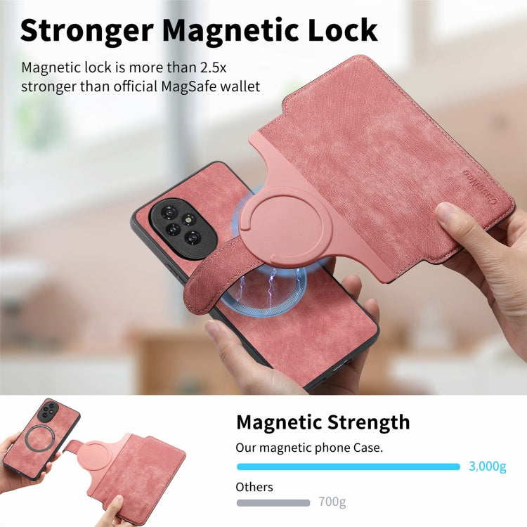 For Honor 200 CaseNeo MagSafe RFID Anti-theft Retro Leather Phone Case