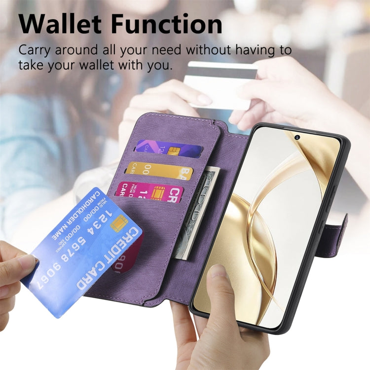 For Honor 200 CaseNeo MagSafe RFID Anti-theft Retro Leather Phone Case