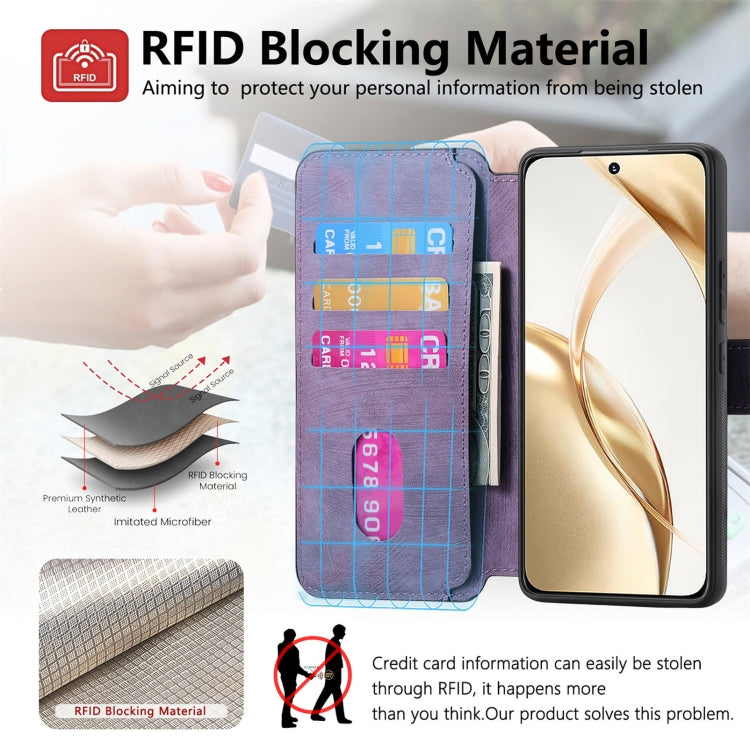 For Honor 200 CaseNeo MagSafe RFID Anti-theft Retro Leather Phone Case