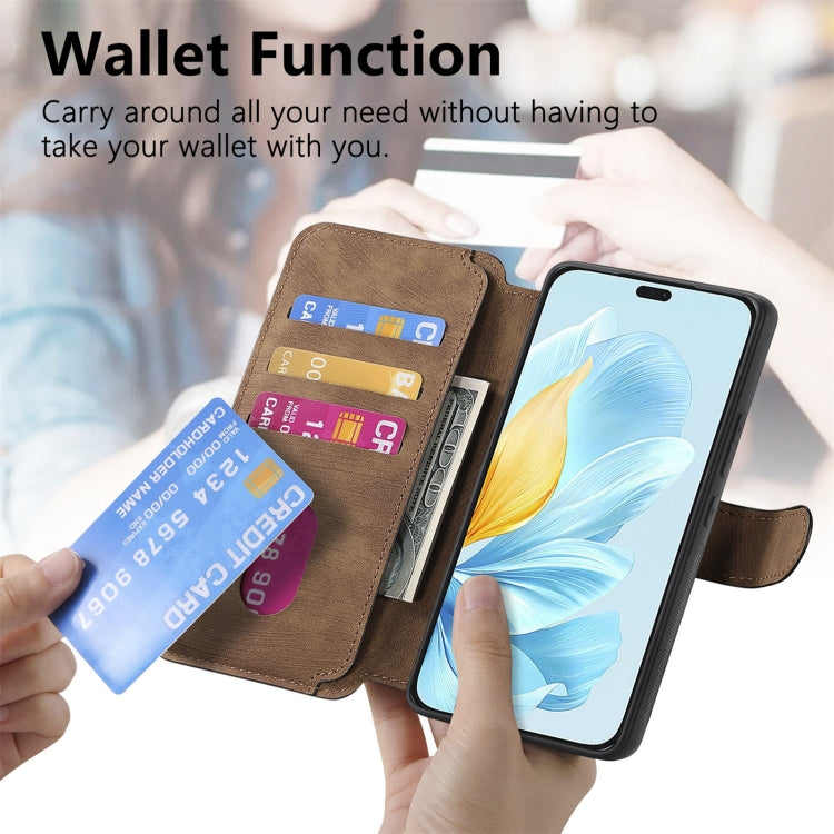 For Honor 200 Lite Global CaseNeo MagSafe RFID Anti-theft Retro Leather Phone Case