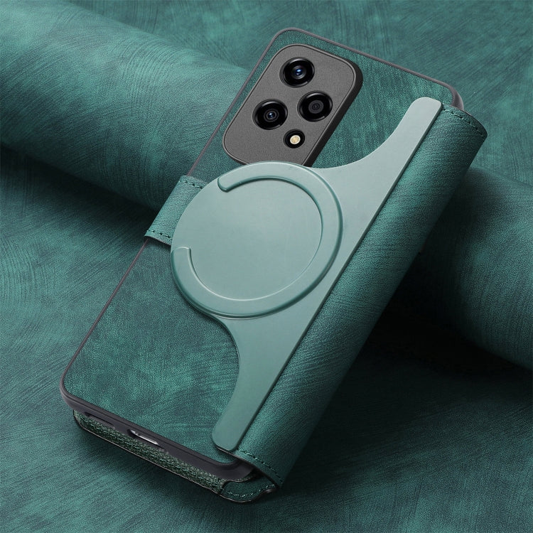 For Honor 200 Lite Global CaseNeo MagSafe RFID Anti-theft Retro Leather Phone Case