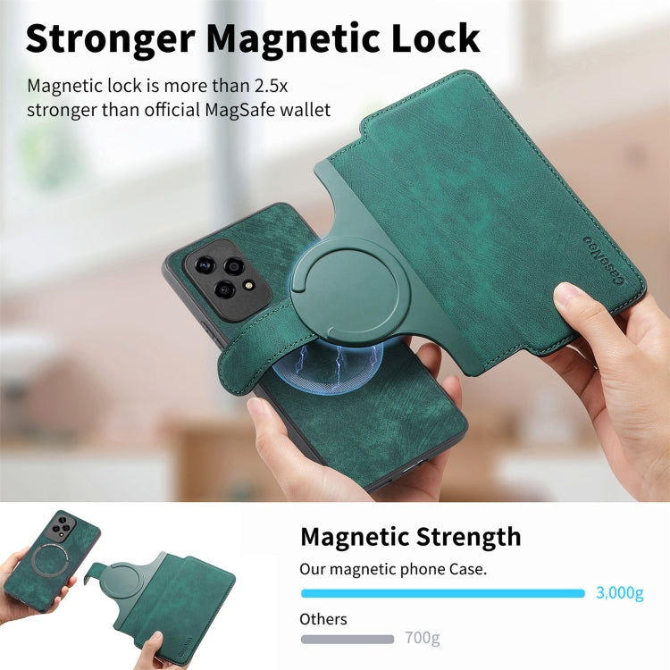 For Honor 200 Lite Global CaseNeo MagSafe RFID Anti-theft Retro Leather Phone Case