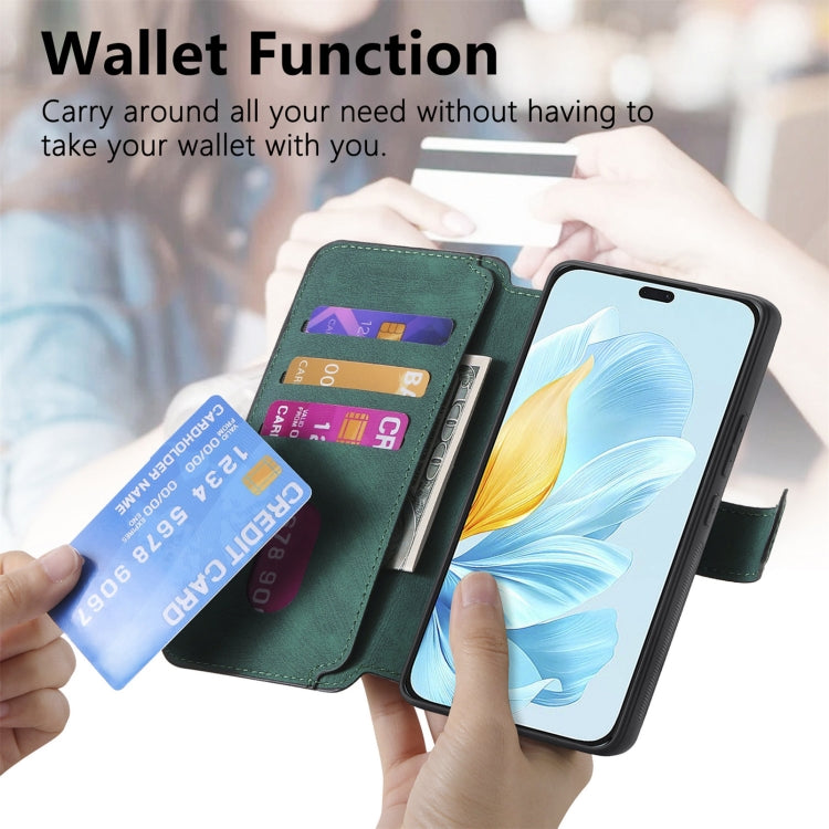For Honor 200 Lite Global CaseNeo MagSafe RFID Anti-theft Retro Leather Phone Case