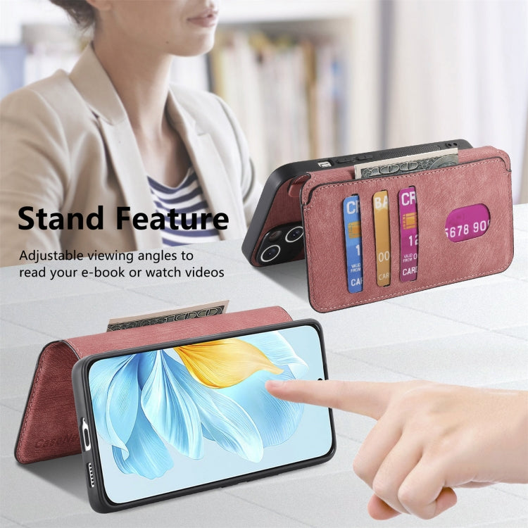For Honor 200 Lite Global CaseNeo MagSafe RFID Anti-theft Retro Leather Phone Case
