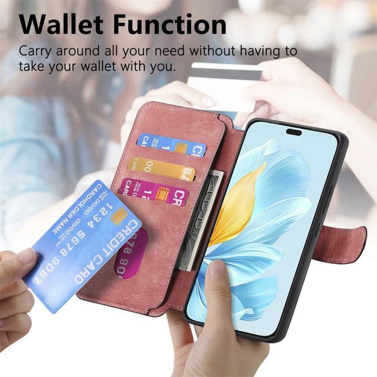 For Honor 200 Lite Global CaseNeo MagSafe RFID Anti-theft Retro Leather Phone Case