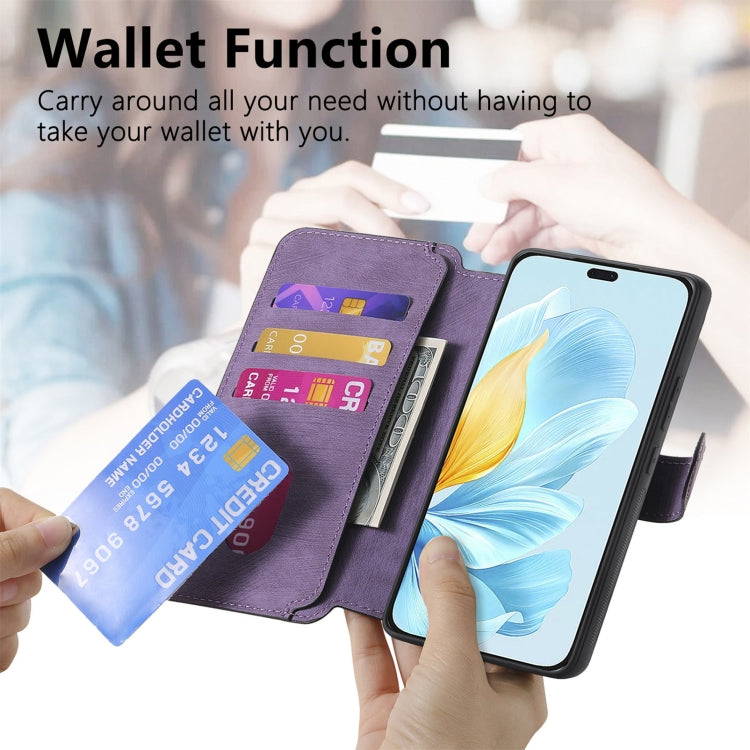 For Honor 200 Lite Global CaseNeo MagSafe RFID Anti-theft Retro Leather Phone Case