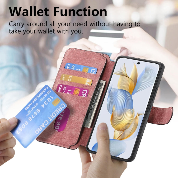 For Honor 90 CaseNeo MagSafe RFID Anti-theft Retro Leather Phone Case