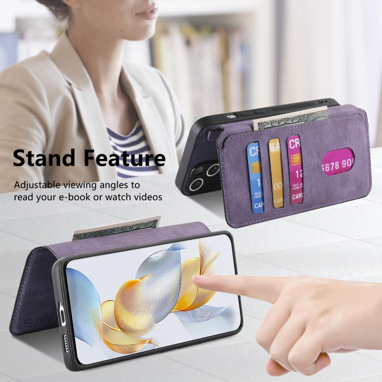 For Honor 90 CaseNeo MagSafe RFID Anti-theft Retro Leather Phone Case