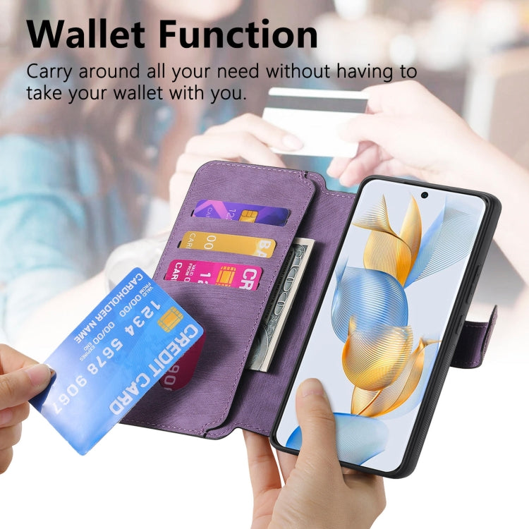 For Honor 90 CaseNeo MagSafe RFID Anti-theft Retro Leather Phone Case