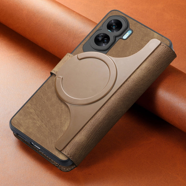 For Honor 90 Lite CaseNeo MagSafe RFID Anti-theft Retro Leather Phone Case