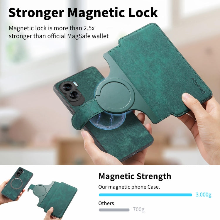 For Honor 90 Lite CaseNeo MagSafe RFID Anti-theft Retro Leather Phone Case