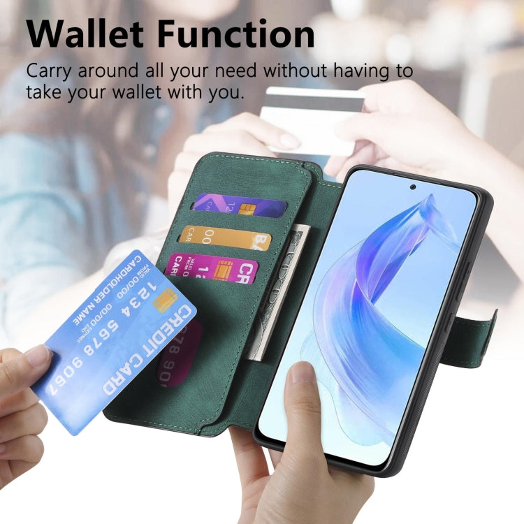 For Honor 90 Lite CaseNeo MagSafe RFID Anti-theft Retro Leather Phone Case