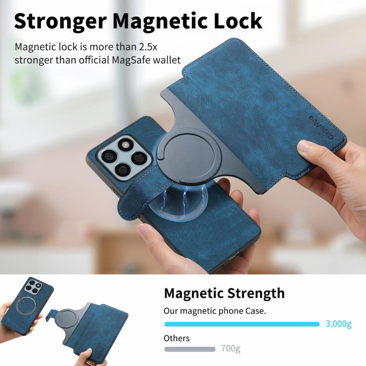 For Honor X8b CaseNeo MagSafe RFID Anti-theft Retro Leather Phone Case