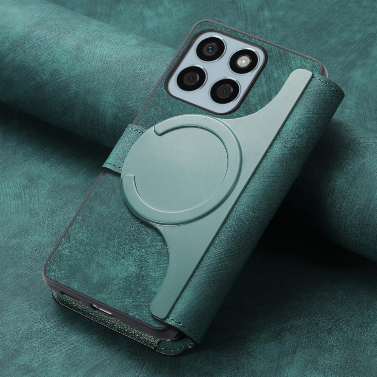 For Honor X8b CaseNeo MagSafe RFID Anti-theft Retro Leather Phone Case