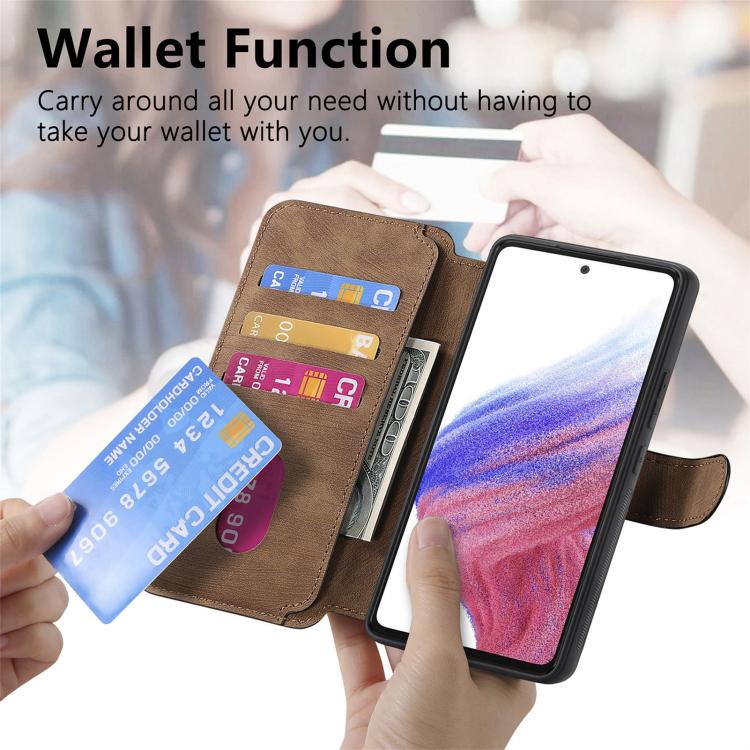 For Honor X6b CaseNeo MagSafe RFID Anti-theft Retro Leather Phone Case