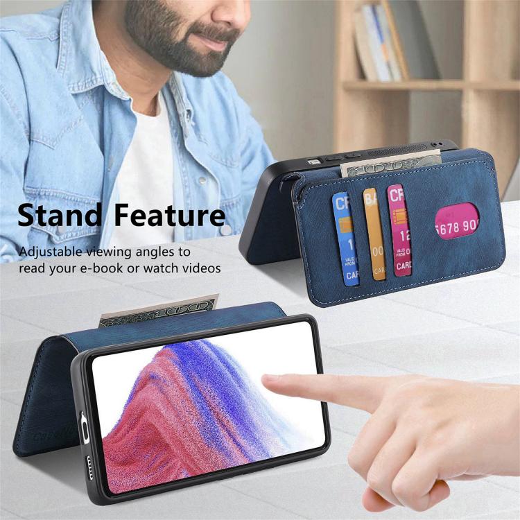 For Honor X6b CaseNeo MagSafe RFID Anti-theft Retro Leather Phone Case