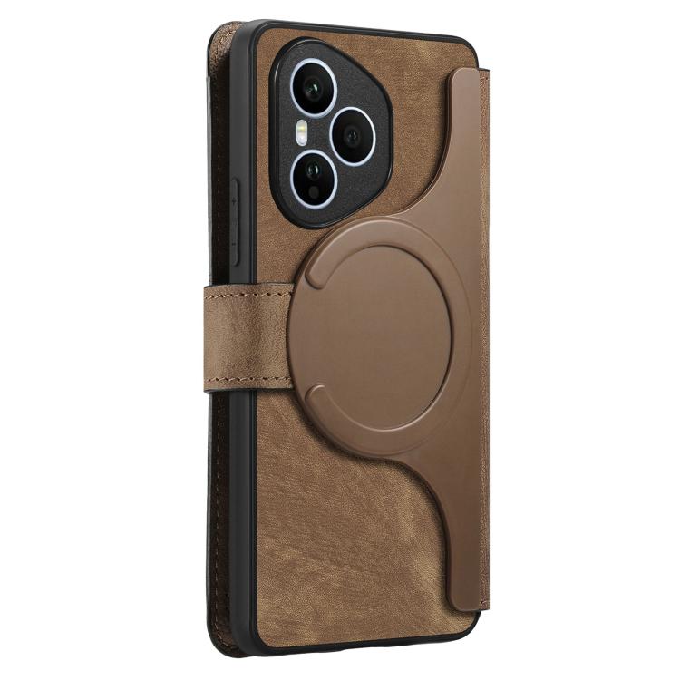 For Honor 400 Pro Global 160.8mm CaseNeo MagSafe RFID Anti-theft Retro Leather Phone Case