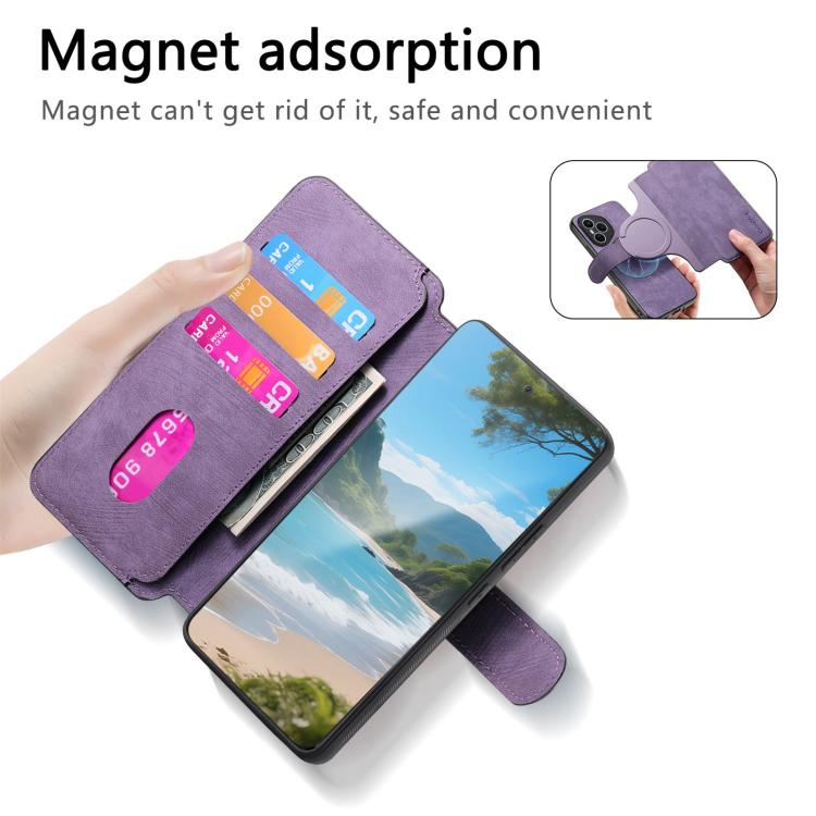 For Honor 400 Pro Global 160.8mm CaseNeo MagSafe RFID Anti-theft Retro Leather Phone Case