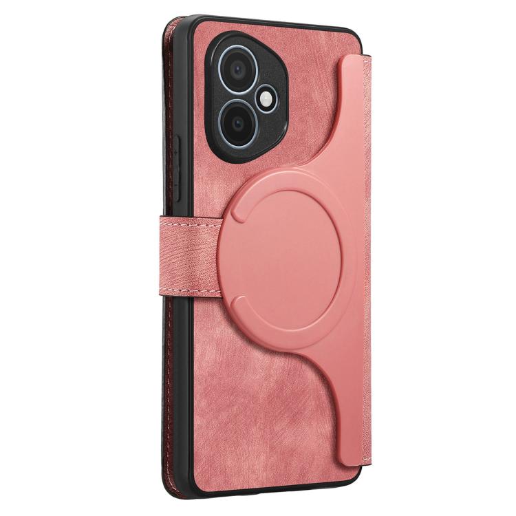 For Honor 400 Global 156.5mm CaseNeo MagSafe RFID Anti-theft Retro Leather Phone Case