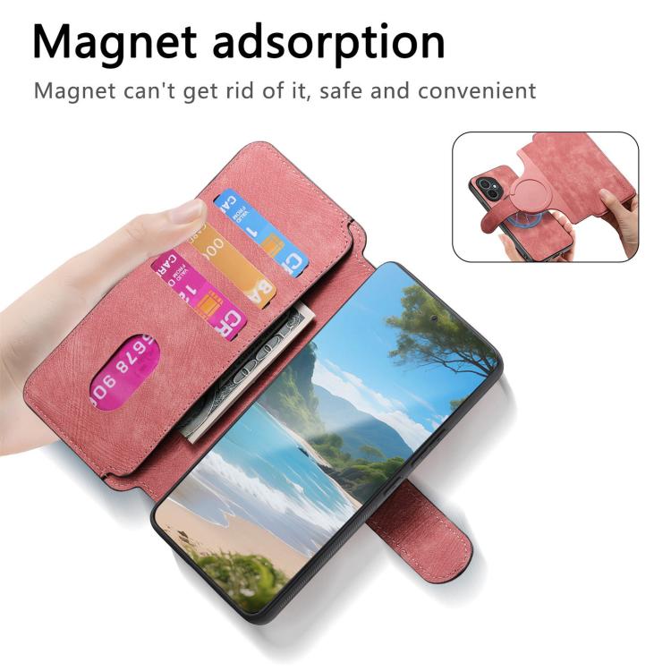 For Honor 400 Global 156.5mm CaseNeo MagSafe RFID Anti-theft Retro Leather Phone Case