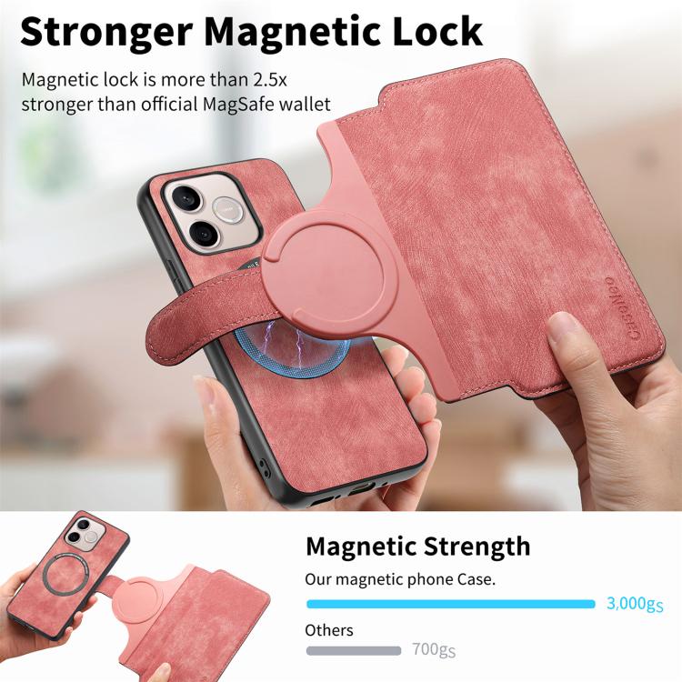 For Honor 600 Lite Global CaseNeo MagSafe RFID Anti-theft Retro Leather Phone Case
