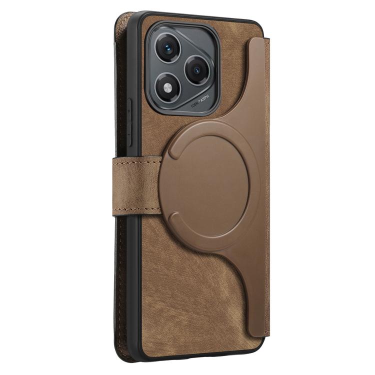 For Honor 400 Lite Global CaseNeo MagSafe RFID Anti-theft Retro Leather Phone Case