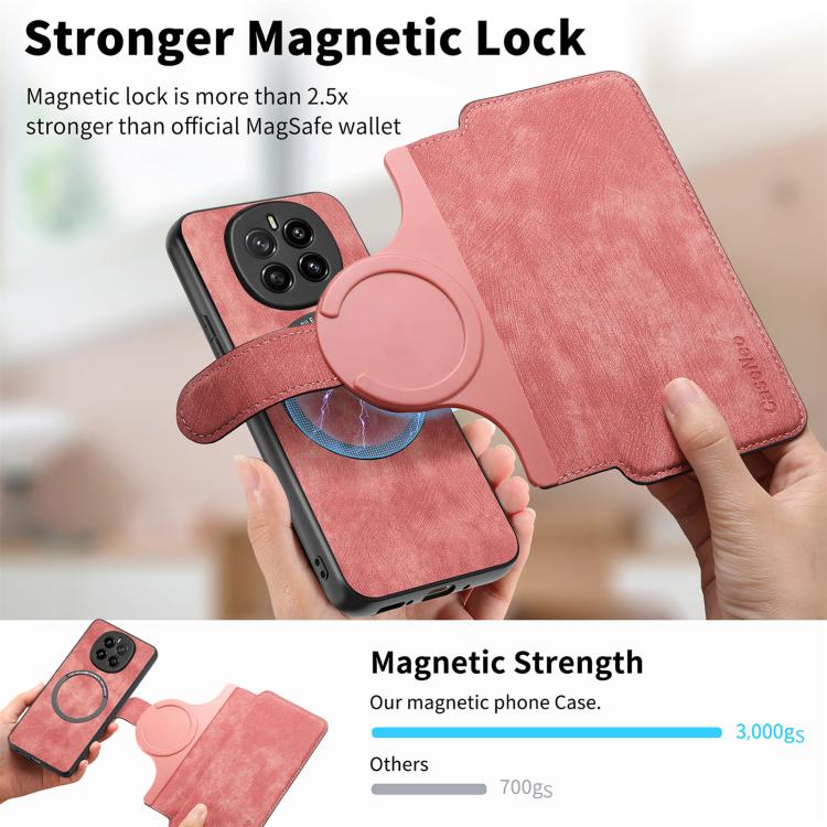 For Honor Magic7 CaseNeo MagSafe RFID Anti-theft Retro Leather Phone Case