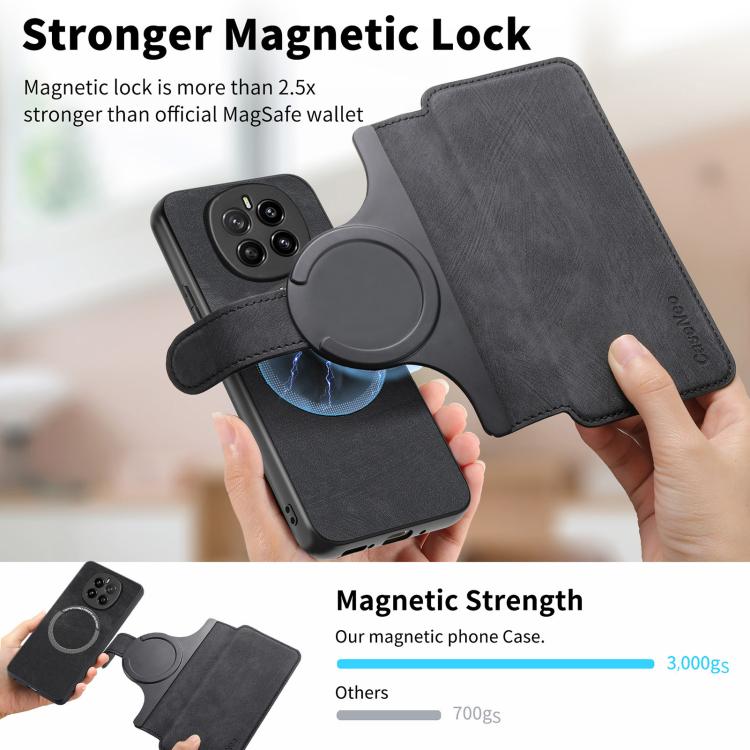 For Honor Magic7 Pro CaseNeo MagSafe RFID Anti-theft Retro Leather Phone Case