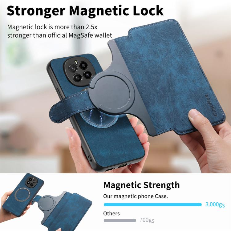 For Honor Magic7 Pro CaseNeo MagSafe RFID Anti-theft Retro Leather Phone Case