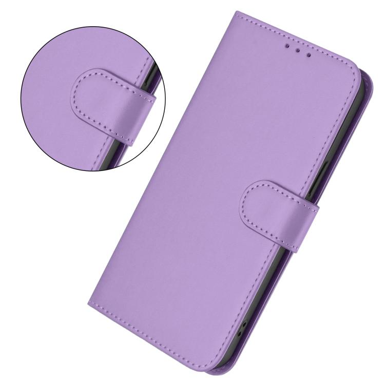 For vivo S30 Pro mini Skin Feel Solid Color Leather Phone Case with Lanyard