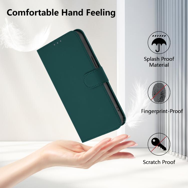 For vivo S30 Pro mini Skin Feel Solid Color Leather Phone Case with Lanyard