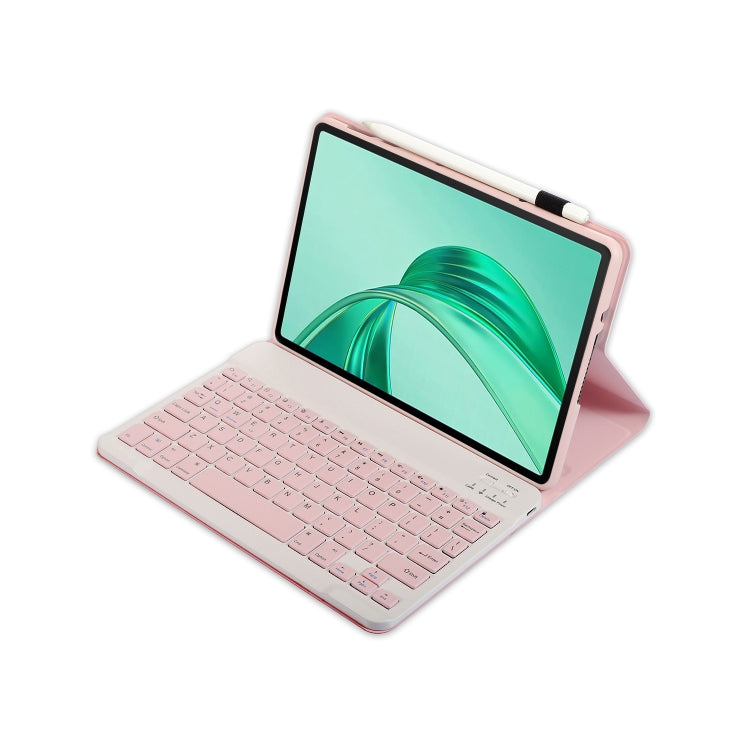 For Honor Pad X8a / X9 2024 AH25 Ultra-thin Detachable Bluetooth Keyboard Leather Tablet Case