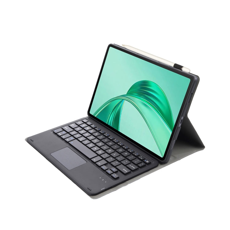 For Honor Pad X8a / X9 2024 AH25-A Ultra-thin Detachable Bluetooth Keyboard Leather Tablet Case with Touchpad