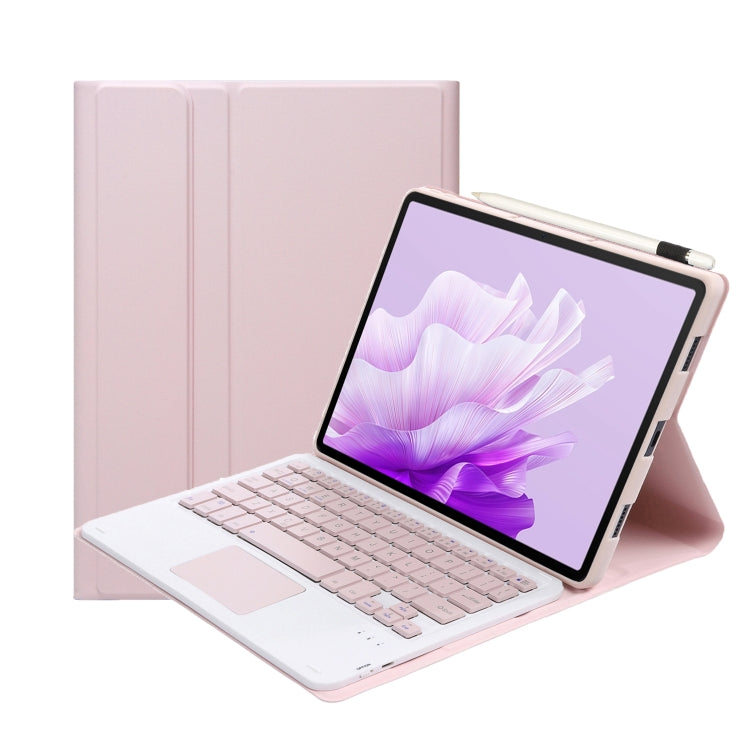 For Honor Pad X8a / X9 2024 AH25-A Ultra-thin Detachable Bluetooth Keyboard Leather Tablet Case with Touchpad