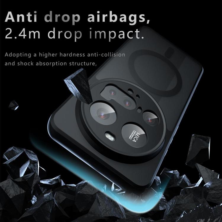 For Xiaomi 17 Ultra Armor MagSafe PC Hybrid TPU Phone Case - Frosted Black