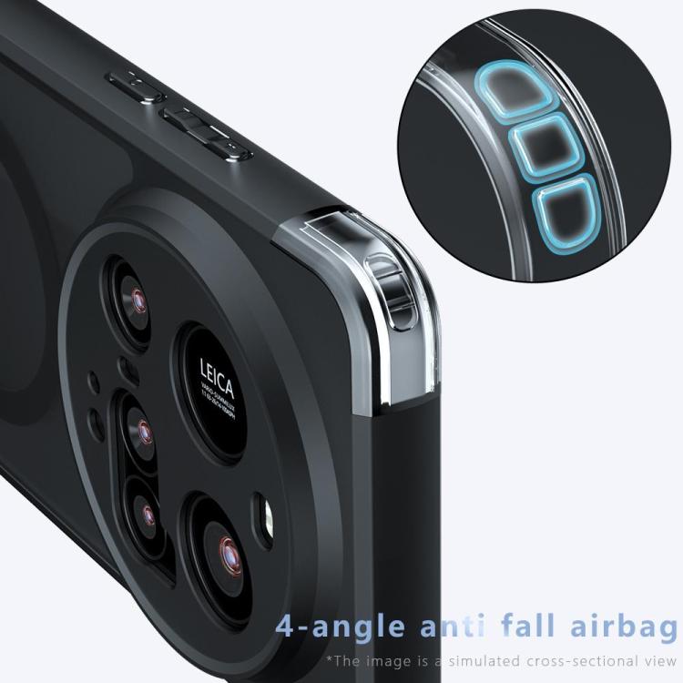 For Xiaomi 17 Ultra Armor MagSafe PC Hybrid TPU Phone Case - Frosted Black