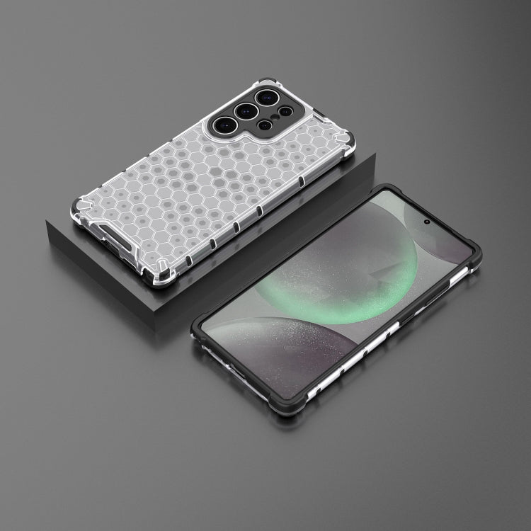 For Samsung Galaxy S25 Ultra 5G Honeycomb Shockproof Phone Case