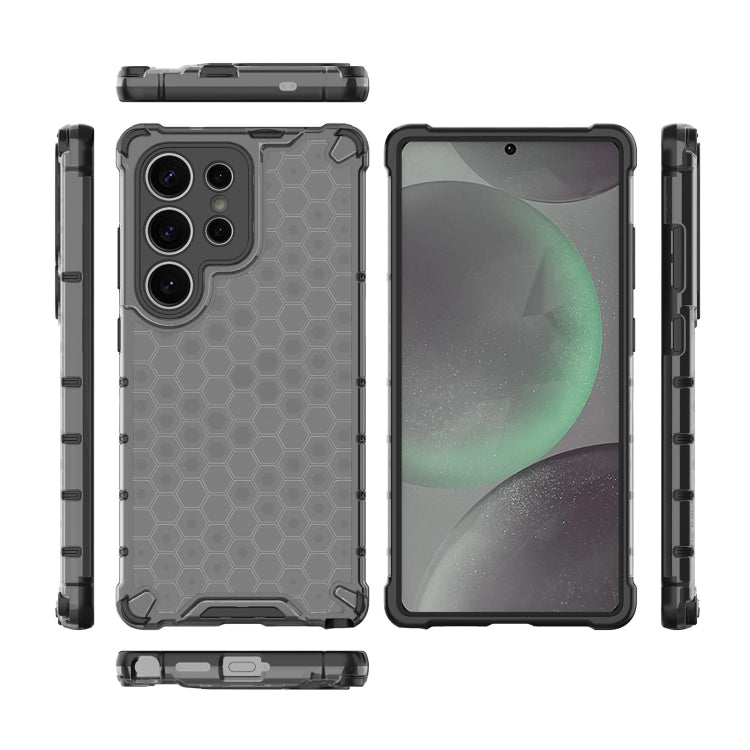 For Samsung Galaxy S25 Ultra 5G Honeycomb Shockproof Phone Case