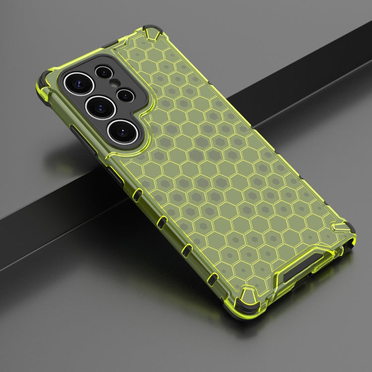 For Samsung Galaxy S25 Ultra 5G Honeycomb Shockproof Phone Case