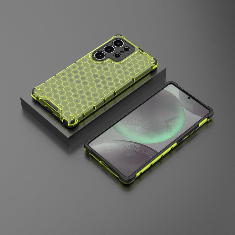 For Samsung Galaxy S25 Ultra 5G Honeycomb Shockproof Phone Case