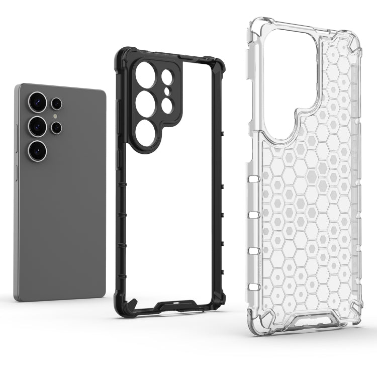 For Samsung Galaxy S25 Ultra 5G Honeycomb Shockproof Phone Case