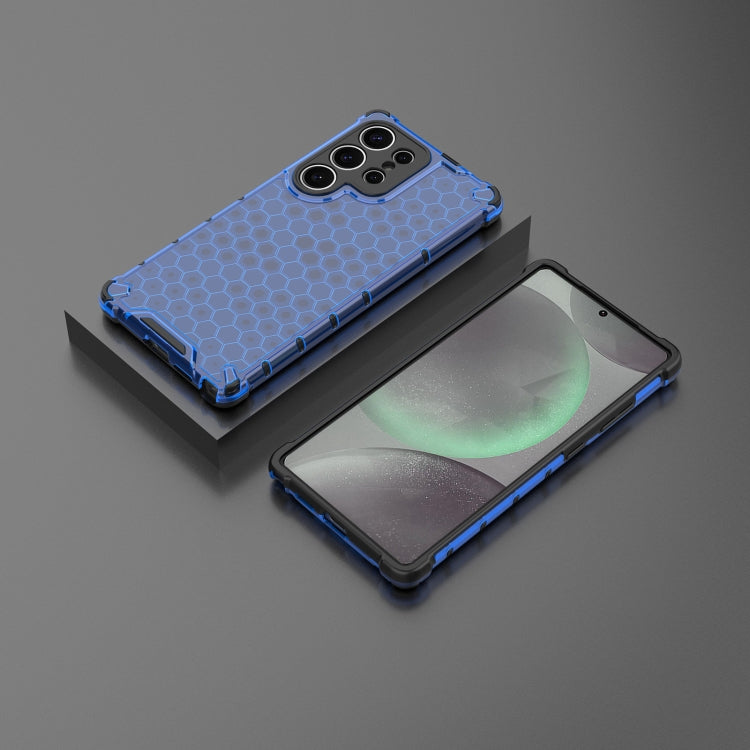 For Samsung Galaxy S25 Ultra 5G Honeycomb Shockproof Phone Case