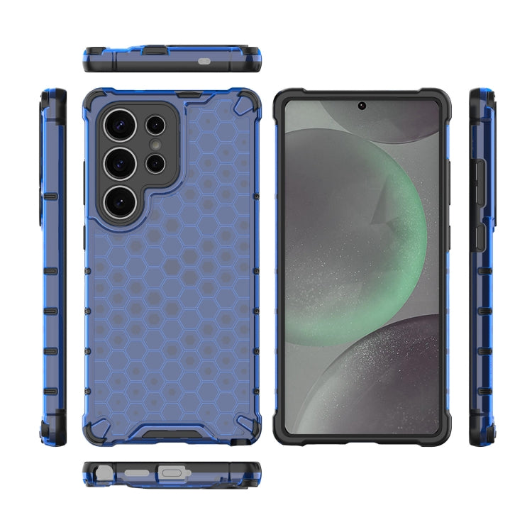 For Samsung Galaxy S25 Ultra 5G Honeycomb Shockproof Phone Case