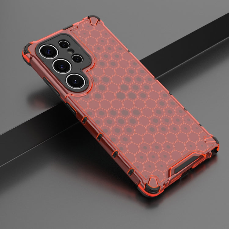 For Samsung Galaxy S25 Ultra 5G Honeycomb Shockproof Phone Case