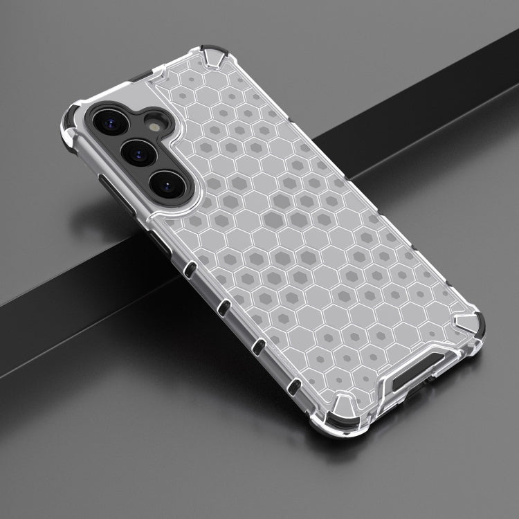 For Samsung Galaxy S25+ 5G Honeycomb Shockproof Phone Case