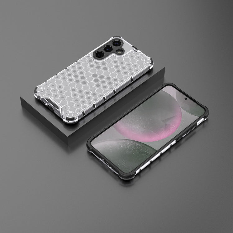 For Samsung Galaxy S25+ 5G Honeycomb Shockproof Phone Case